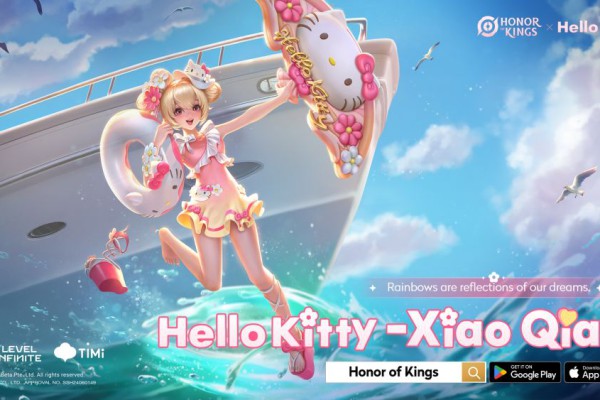 Kolaborasi Honor of Kings x Hello Kitty Hadirkan Skin Xiao Qiao Gratis