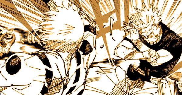 Sukuna berhasil memukul Yuta -  Jujutsu Kaisen