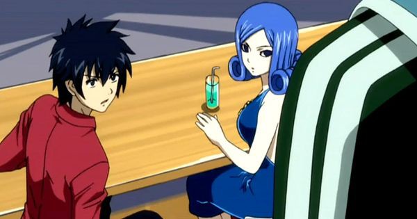 Gray dan Juvia ditemui Simon -  Fairy Tail