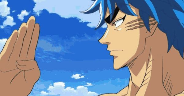 Toriko menggunakan jurus Knife