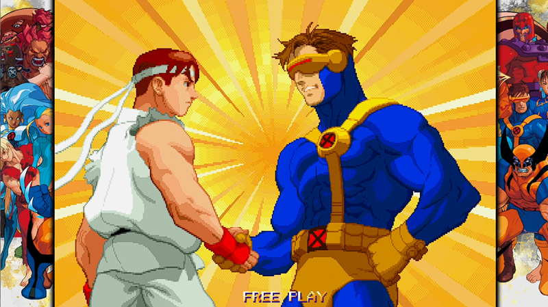 X-Men Vs Street Fighter