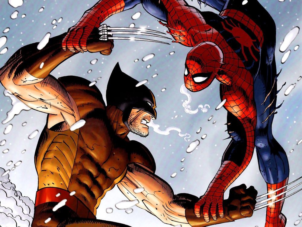 spider-man wolverine