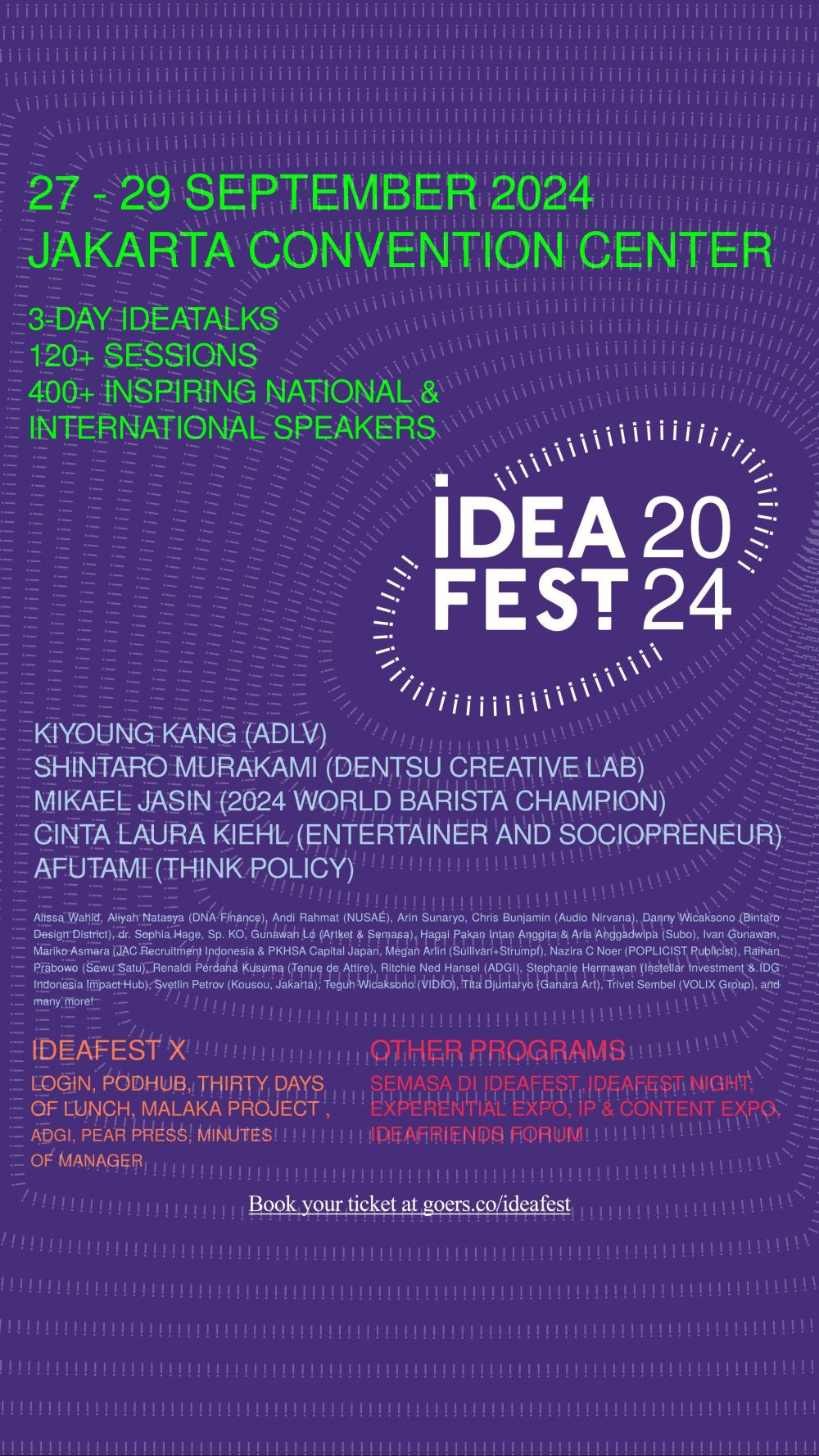 IdeaFest 2024 Hadir Kembali 27-29 September!