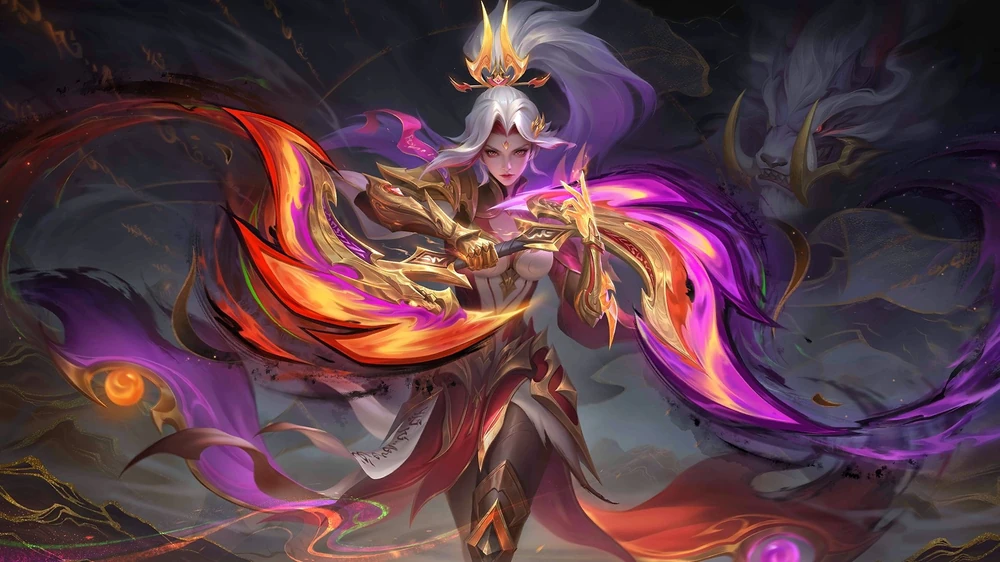 Mobile Legends Hanabi skin Vessel of Rage