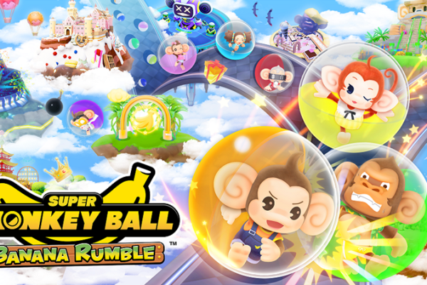 Tails, Knuckles, Amy Hadir di Super Monkey Ball Banana Rumble