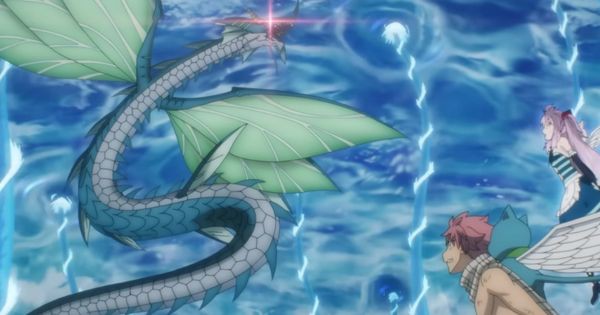 Mercphobia draws the sea to the sky - Fairy Tail: 100 Years Quest