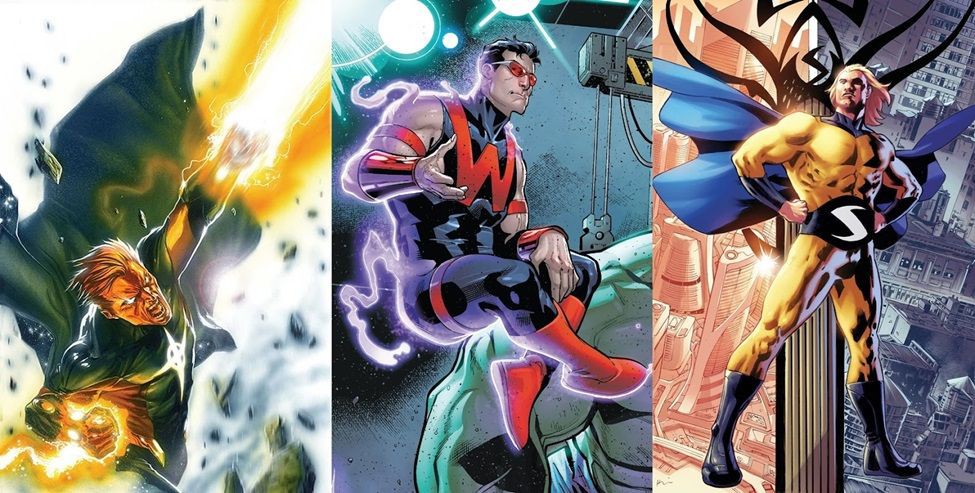 Quasar  - Wonder Man - Sentry