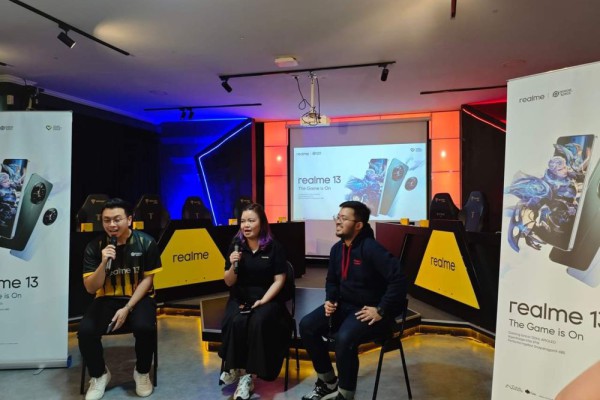 realme 13 Usung Tagline Gaming Bintang Lima!