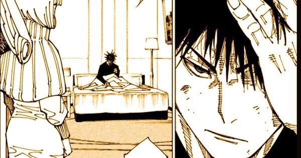 Hana dan Megumi di kamar hotel - Jujutsu Kaisen