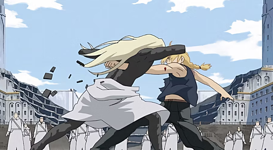 Edward Elrics vs Father - Fullmetal Alchemist