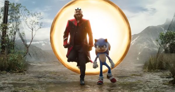 Sonic dan Eggman - Sonic the Hedgehog 3