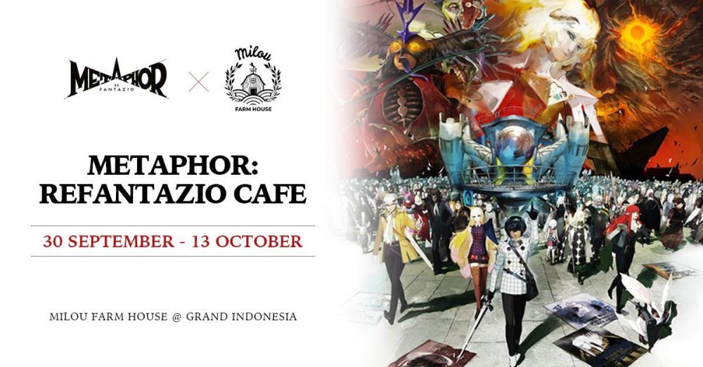 Kolaborasi Kafe Metaphor: ReFantazio Akan Hadir di Jakarta!