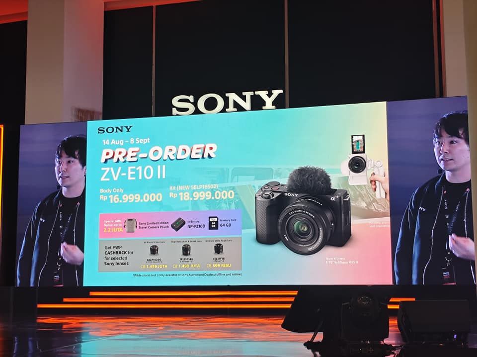 Sony Alpha Festival 2024 Hadir Bawa ZV-E10 II dan FE 85mm F1.4 GM II!