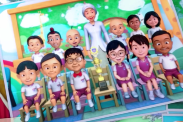 Inilah Nama Sekolah dan Guru Upin Ipin!