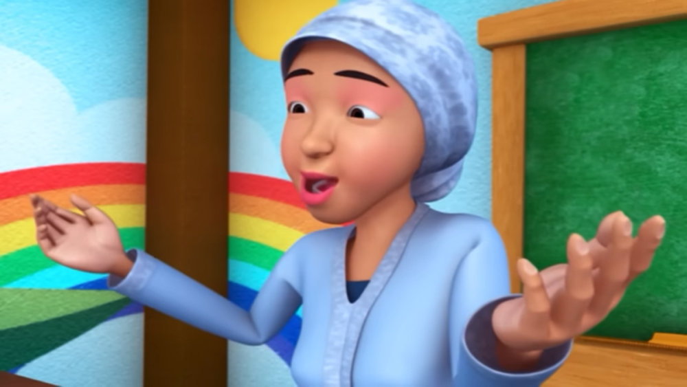 Inilah Nama Sekolah dan Guru Upin Ipin!