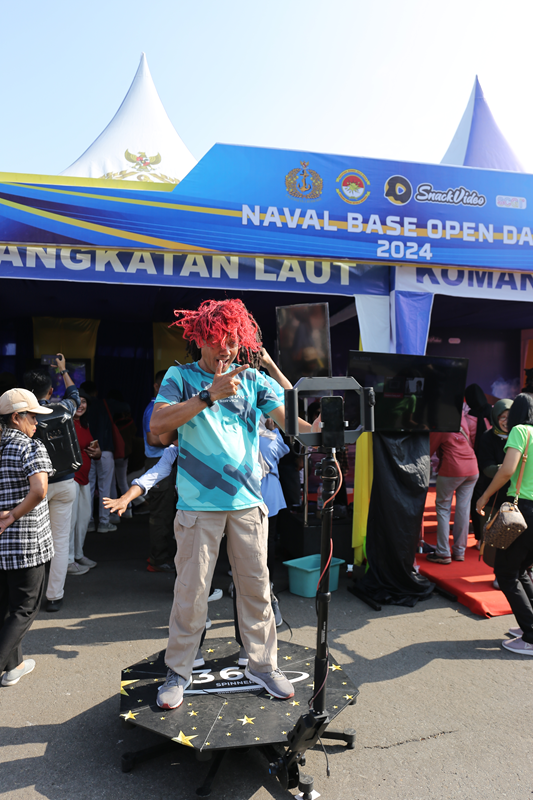 SnackVideo dan TNI AL Gelar Naval Base Open Day 2024 di Surabaya!