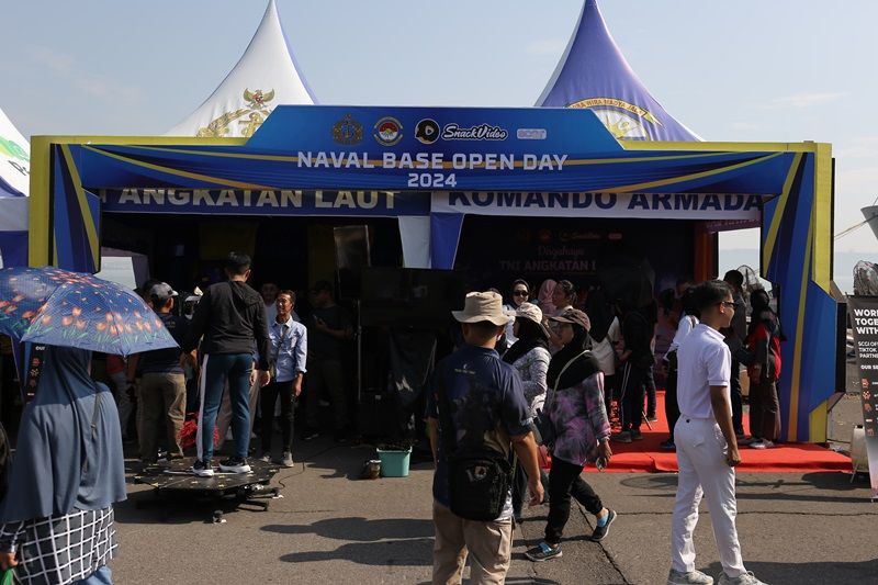 SnackVideo dan TNI AL Gelar Naval Base Open Day 2024 di Surabaya!