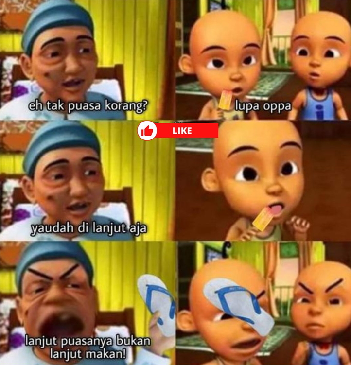 meme Opah Upin Ipin