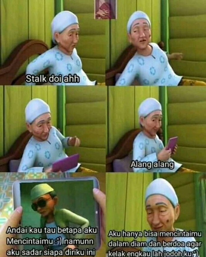 meme Opah Upin Ipin