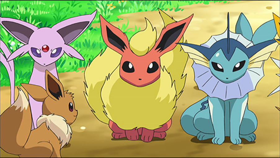 Eevee Eeveelutions - Pokemon