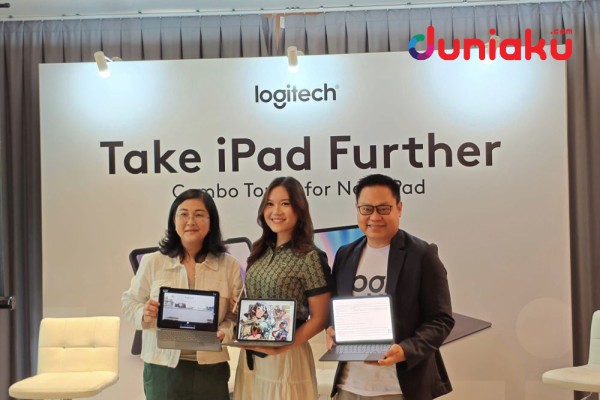 Logitech Combo Touch Hadir Kembali Buat iPad Air dan Pro Seri Terbaru!