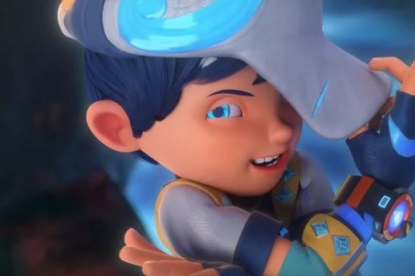 10 Potret Foto BoBoiBoy Beliung, Tingkat Tiga yang Kuat!