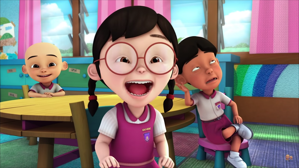 7 Fakta Mei Mei di Upin dan Ipin, Sangat Gemar Membaca!