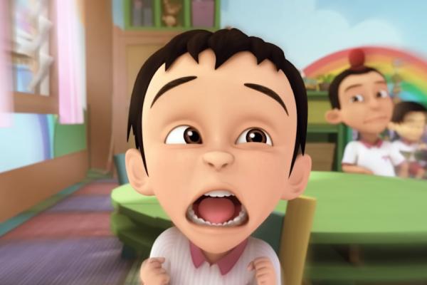 15 Momen Fizi Asbun di Upin dan Ipin, Gak Ada Akhlak!