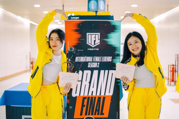 Kelly Free Fire Bagi Seribu Healthy Kit, Jelang Grand Final IFL S2!