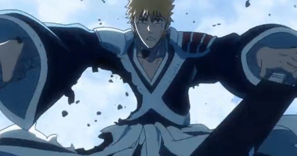 Ichigo terluka akibat tembakan panah Ishida -  Bleach