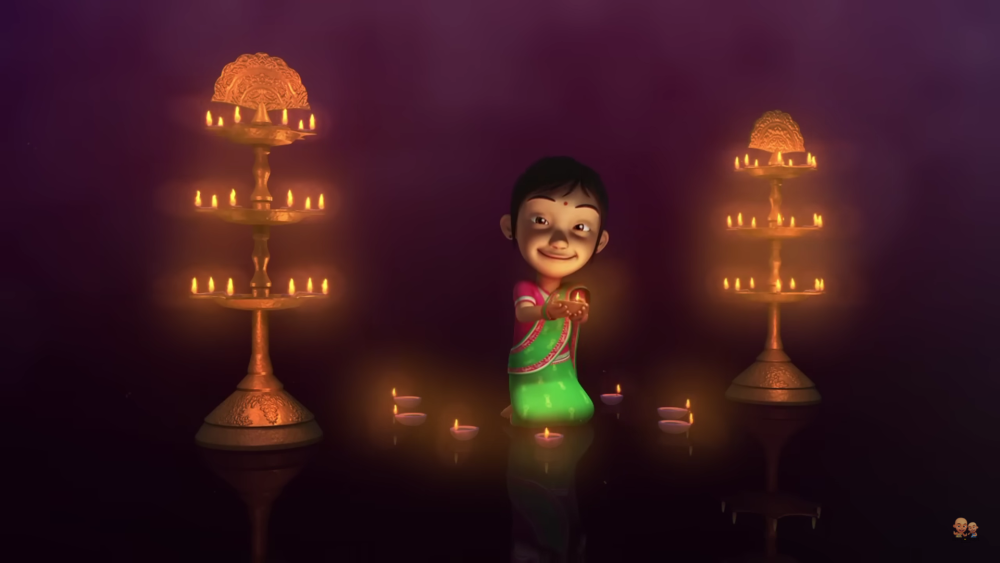 Apa Itu Diwali yang Dirayakan Uncle Muthu di Upin dan Ipin?