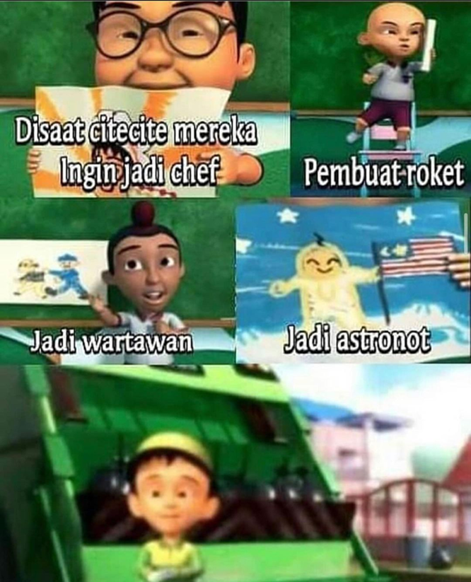 meme Upin Ipin