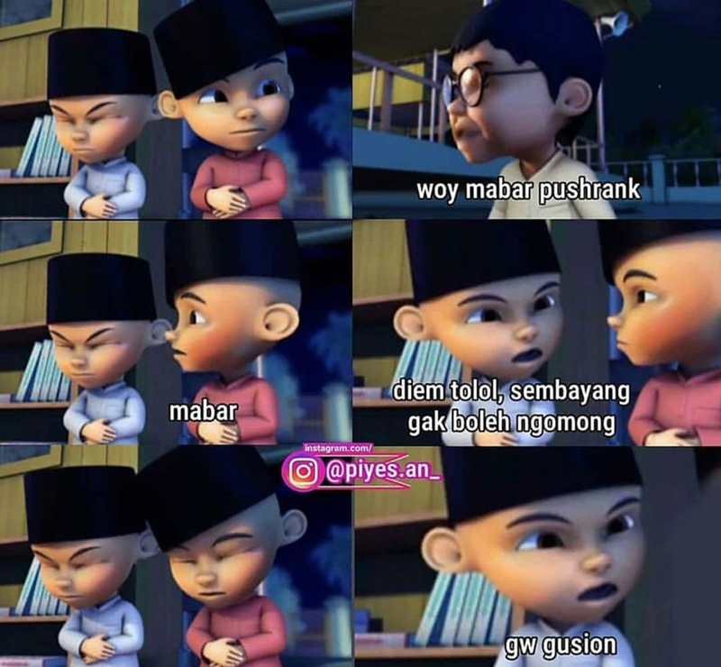 13 Meme Upin Ipin Lucu dan Bikin Ngakak!