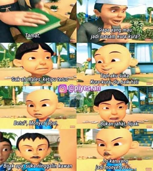 meme Upin Ipin