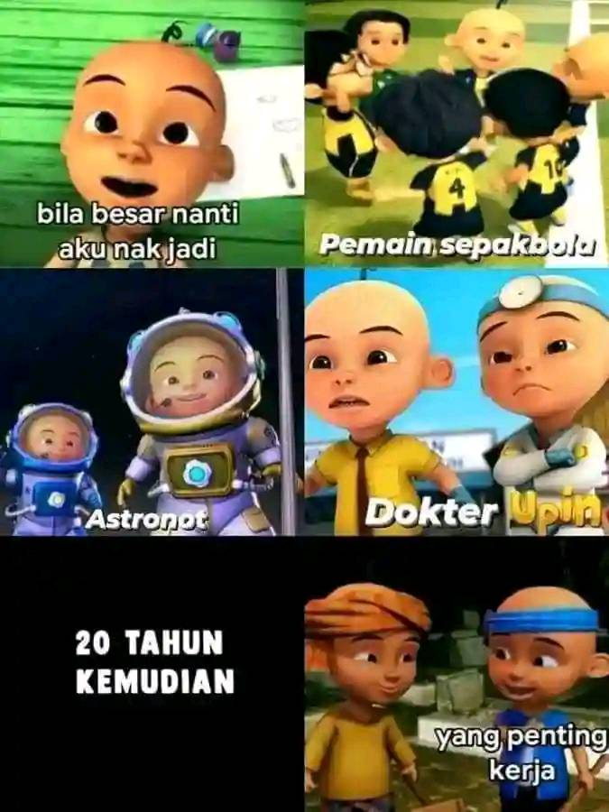 meme Upin Ipin