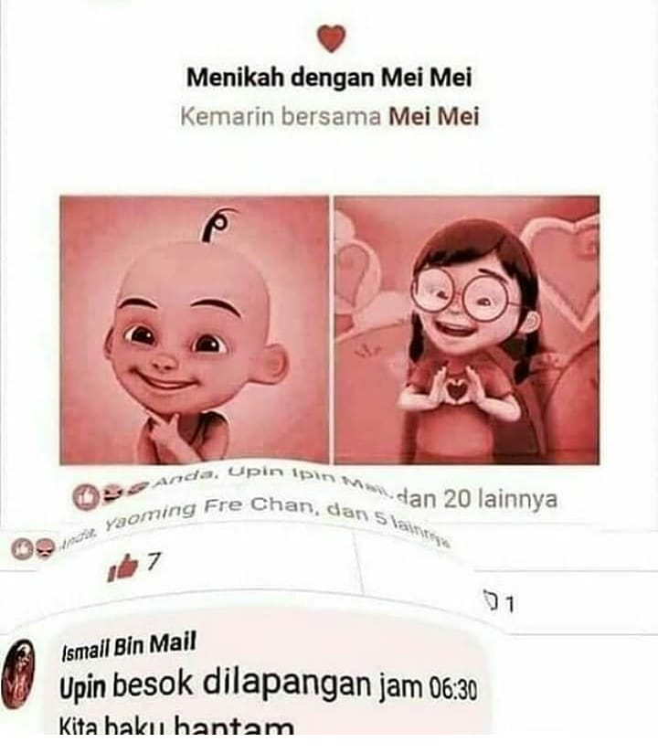 meme Upin Ipin