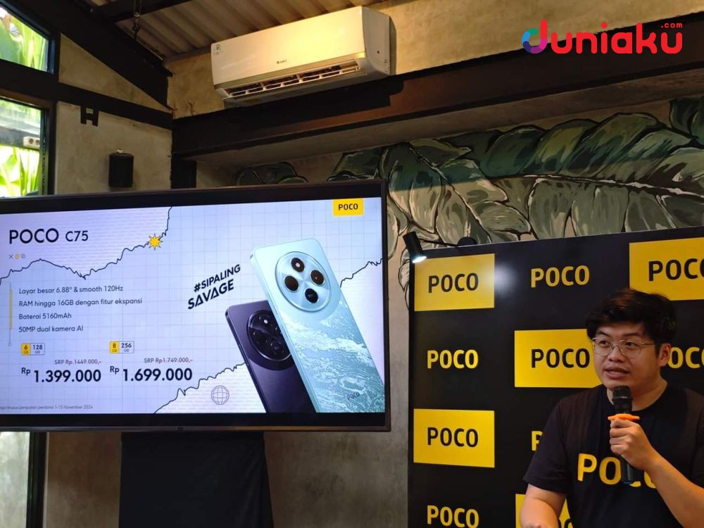 POCO C75 Rilis Dengan Harga Mulai Rp 1.3 Jutaan!