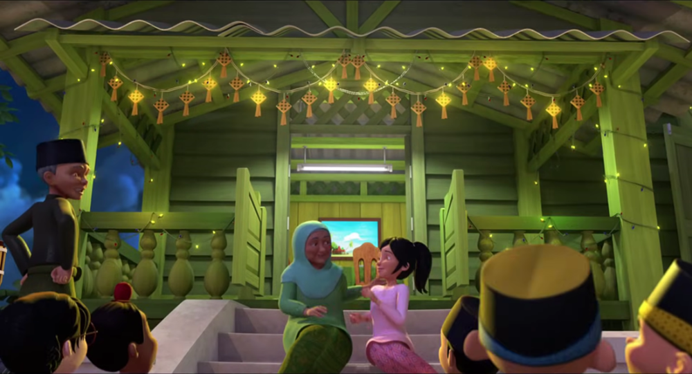 Ketupat Idul Fitri - Upin & Ipin