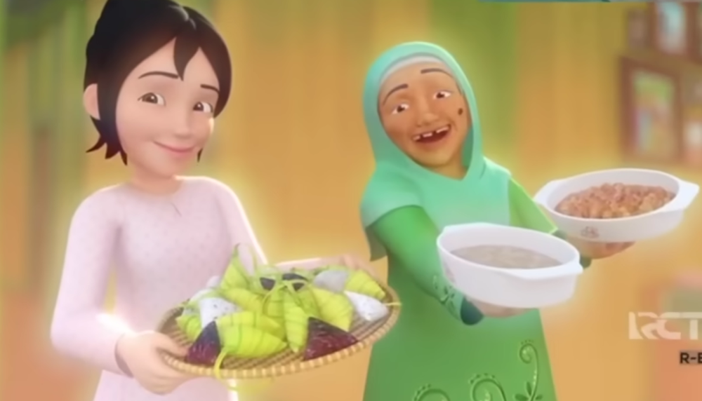 Ketupat Idul Fitri - Upin & Ipin