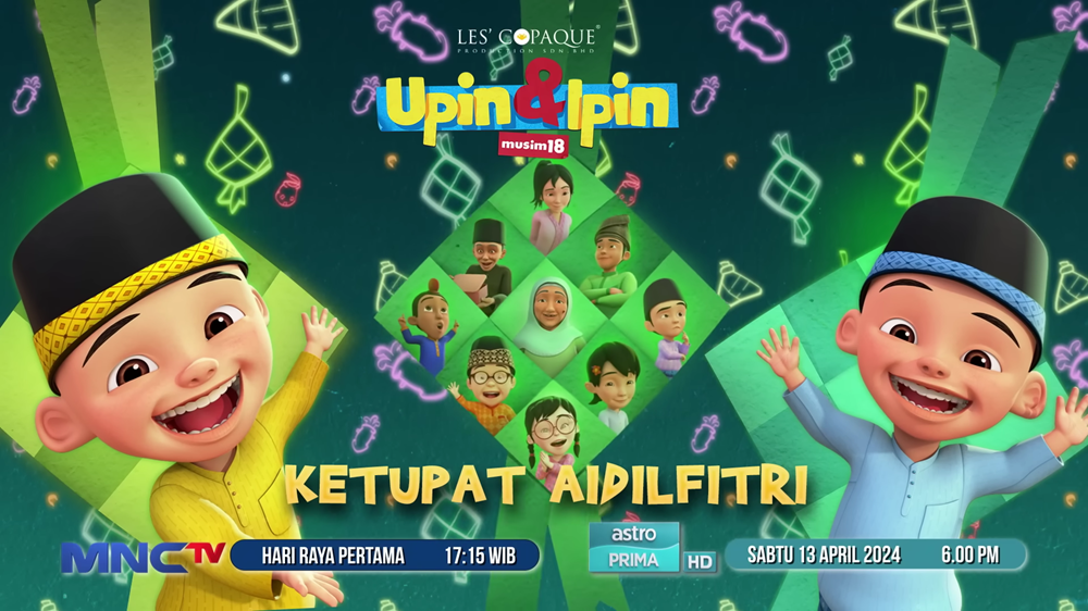 Ketupat Idul Fitri - Upin & Ipin