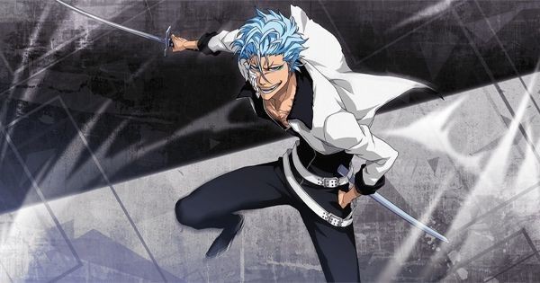 Grimmjow dengan outfit barunya - Bleach: Brave Souls