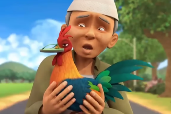 Kenapa Ayam Tok Dalang di Upin dan Ipin Bernama Rembo? Ini Alasannya!