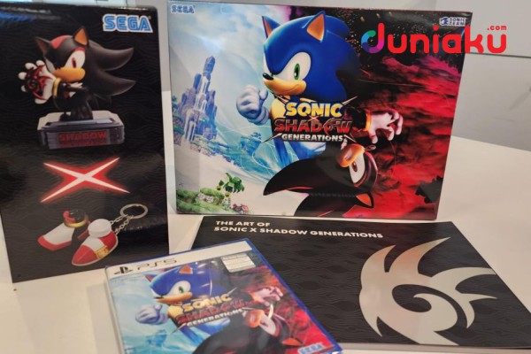 Unboxing Sonic X Shadow Generations Collector's Edition PS5!