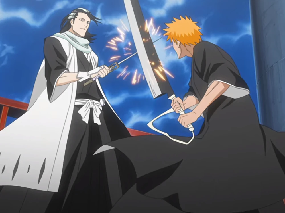 Byakuya vs Ichigo - Bleach