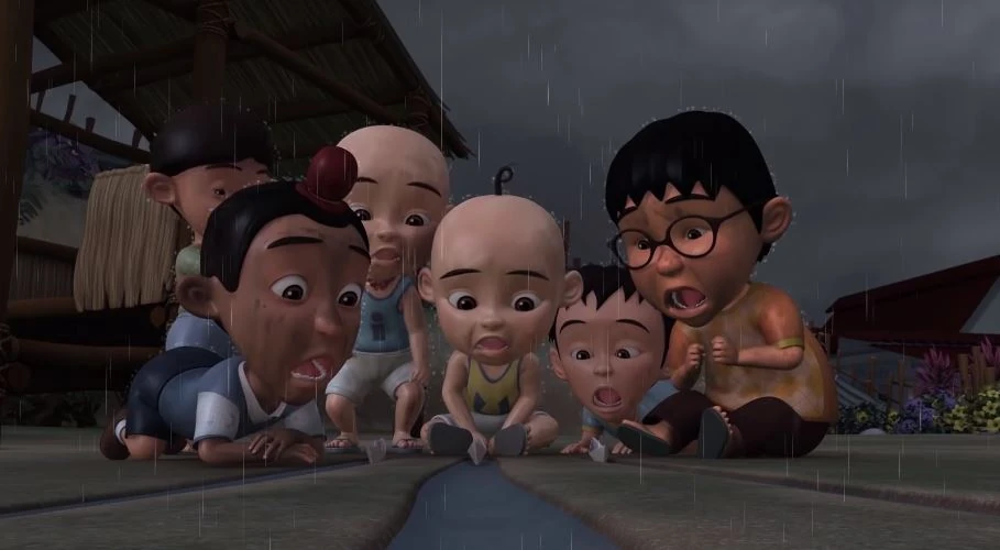 7 Hal Menarik di Upin dan Ipin Episode Bila Hujan Turun!