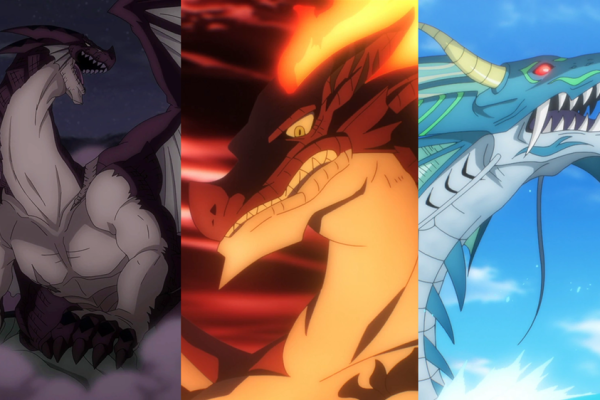 10 Naga Terkuat di Fairy Tail, Bukan Raja Naga Api Igneel!