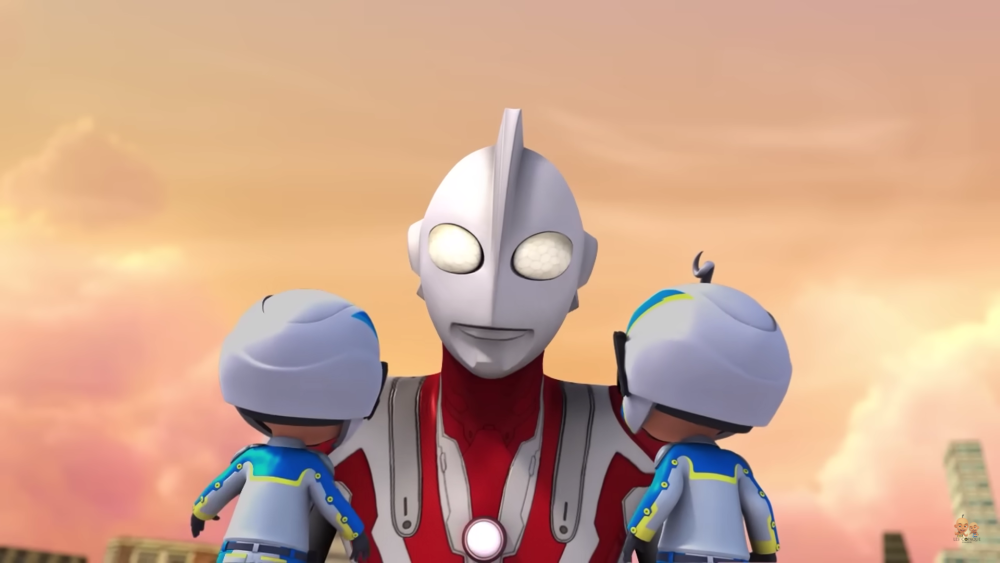 Ultraman Ribut I - Upin & Ipin