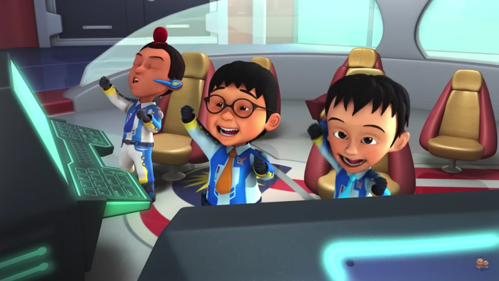 Ultraman Ribut I - Upin & Ipin