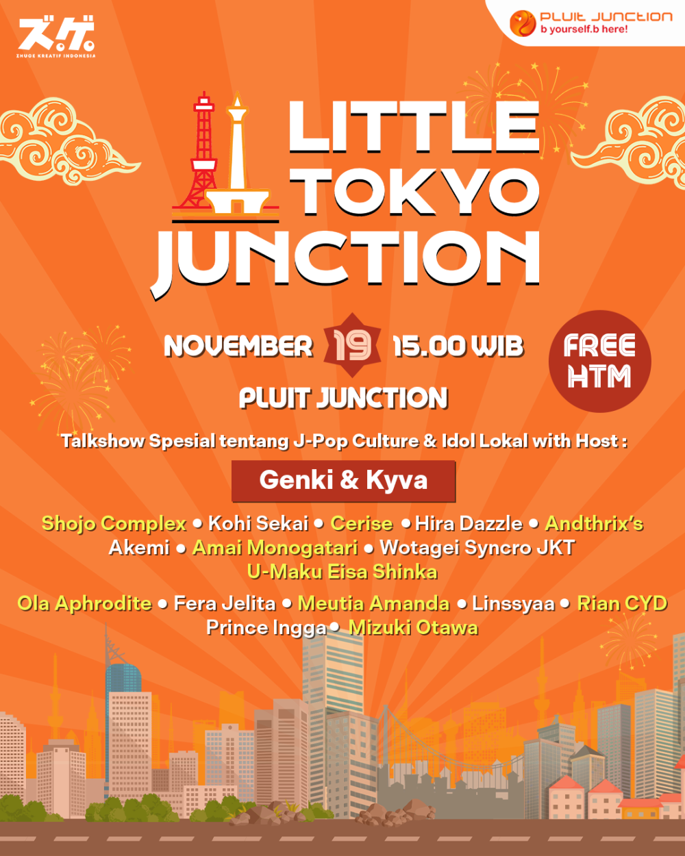 Little Tokyo Junction: Event Wibu di Hari Kerja Hadir 19 November!