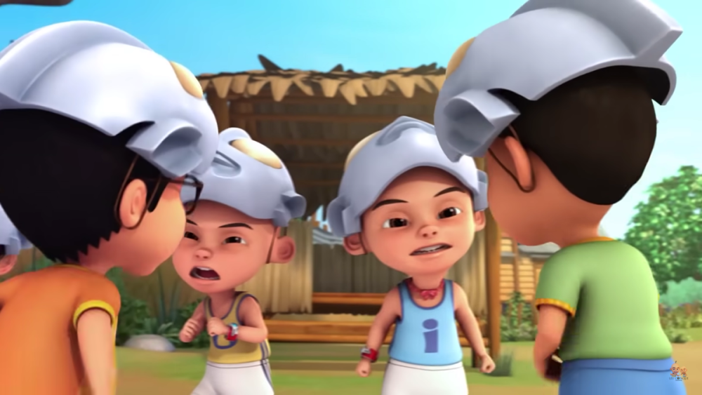 10 Hal Menarik di Upin dan Ipin Episode Ultraman Ribut II!